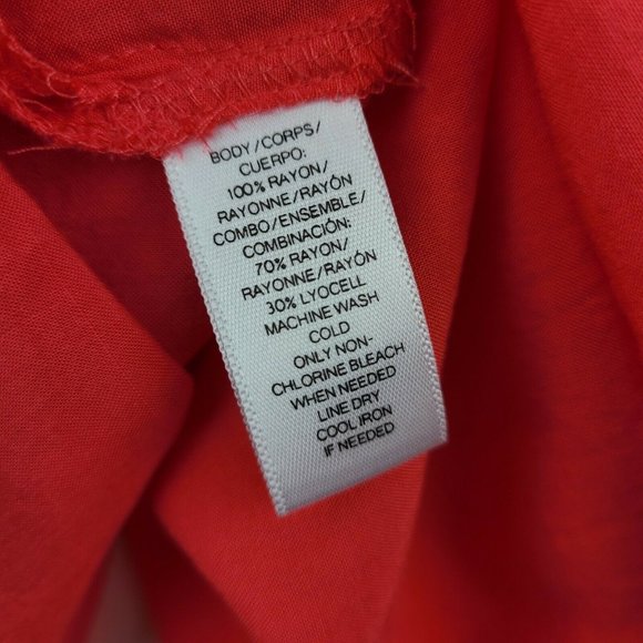 ANN TAYLOR LOFT Solid All Pink Long Sleeve Top Womens Size S Small - Picture 6 of 6